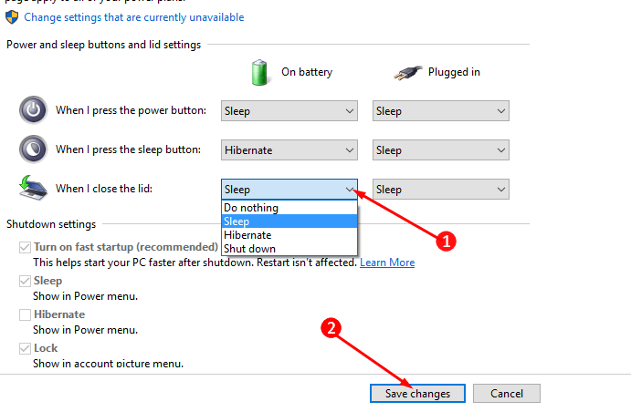 How to Customize Closing Lid Settings in Windows 10 picture 3
