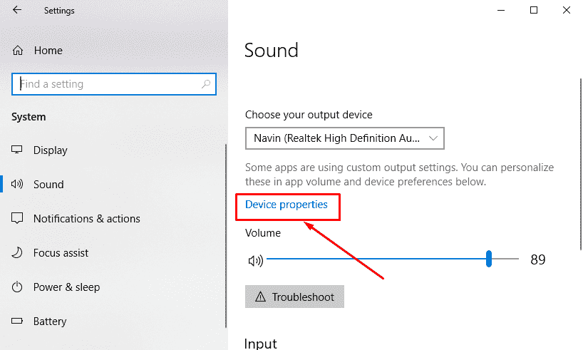 How to Customize Device Properties