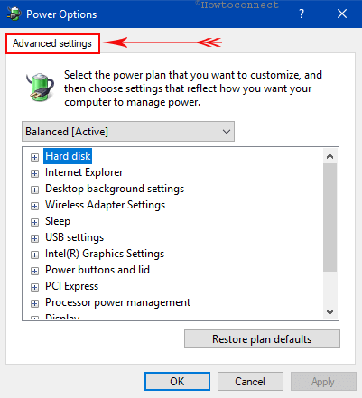 How to Customize Power Options Advanced Settings in Windows 10 Pic 4
