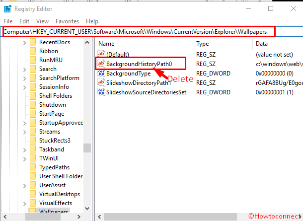 How to Delete Background Picture History in Windows 10 photo 1