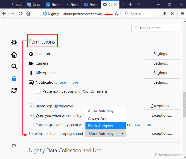 How to Disable Autoplay Sound for Websites in Firefox image 4