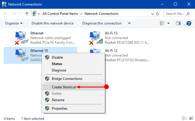 How to Disable Ethernet Network Connection in Windows 10 Pic 3
