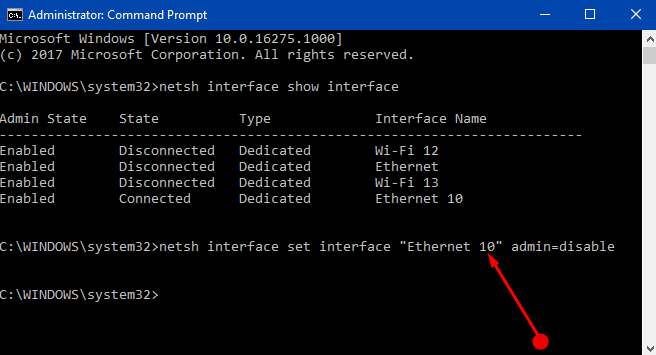 How to Disable Ethernet Network Connection in Windows 10 Pic 6
