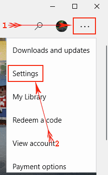 Disable Video Autoplay in Microsoft Store