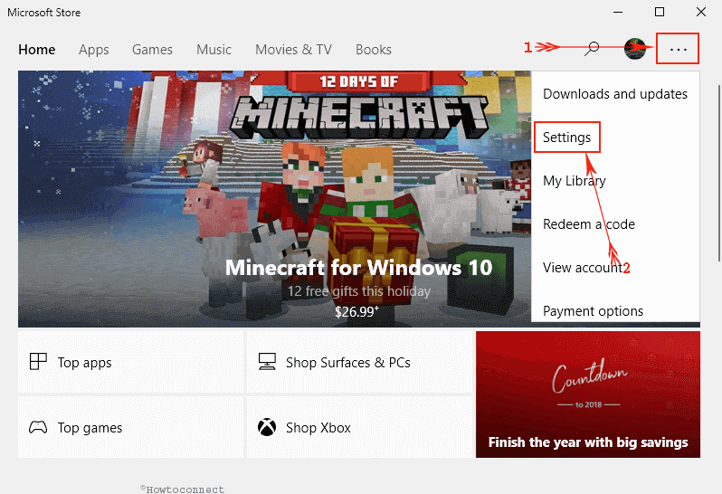 How to Disable Video Autoplay in Microsoft Store in Windows 10 Pic 1