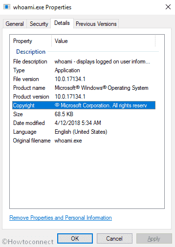 How to Disable and Fix whoami.exe in Windows 10 image 1