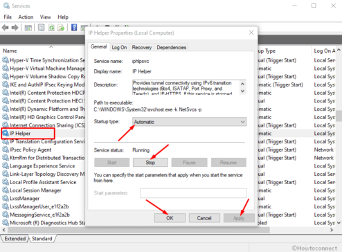 How to Disable or Enable IP Helper Service in Windows 11 or 10 [iphlpsvc]
