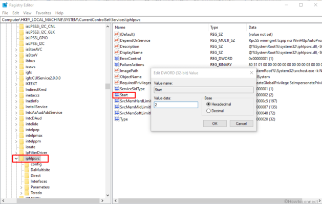 How to Disable or Enable IP Helper Service in Windows 11 or 10 [iphlpsvc]