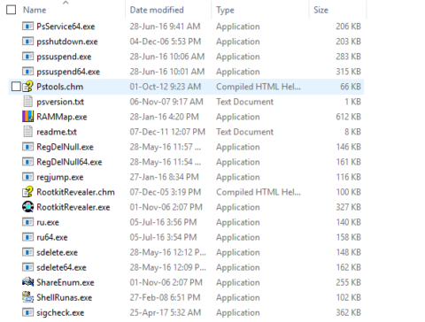 How to Download Sysinternals Tools in a Single file