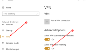 How to Enable Disable Allow VPN While Roaming on Windows 10 image 2