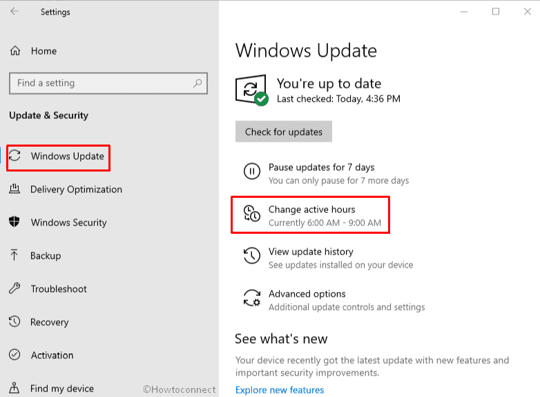 How to Enable Disable Automatically Adjust Active Hours in Windows 10 image 1