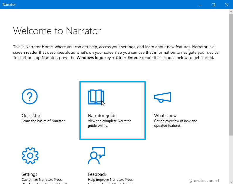 How to Enable Narrator Announce Modifier Keys as Typed in Windows 10