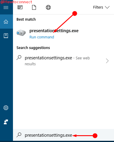 presentation mode on windows