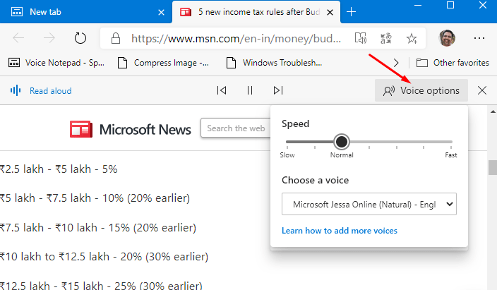 How to Enable Read Aloud in Microsoft Edge