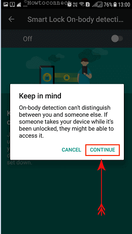 How to Enable Smart Lock On Body Detection on Android Photo 6
