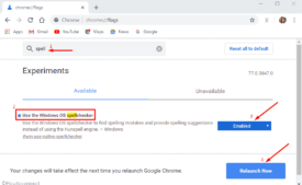 How to Enable Windows OS Spell Checker in Google Chrome - Image 1
