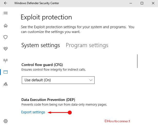 How to Export Windows Defender Exploit Protection Settings on Windows 10 Pic 3