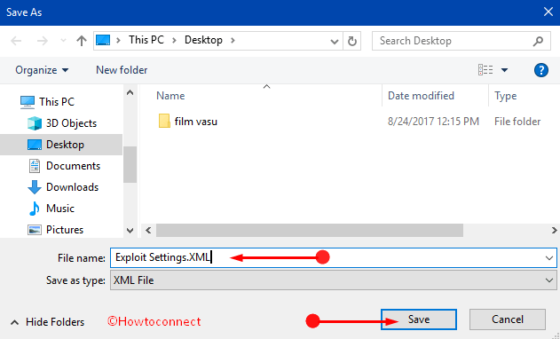 How to Export Windows Defender Exploit Protection Settings on Windows 10