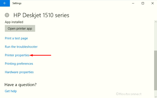 find mac address of printer on print server