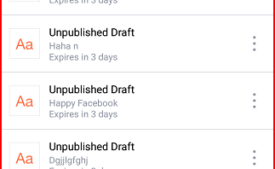How to Find Saved Drafts on Facebook App in Android pic 5