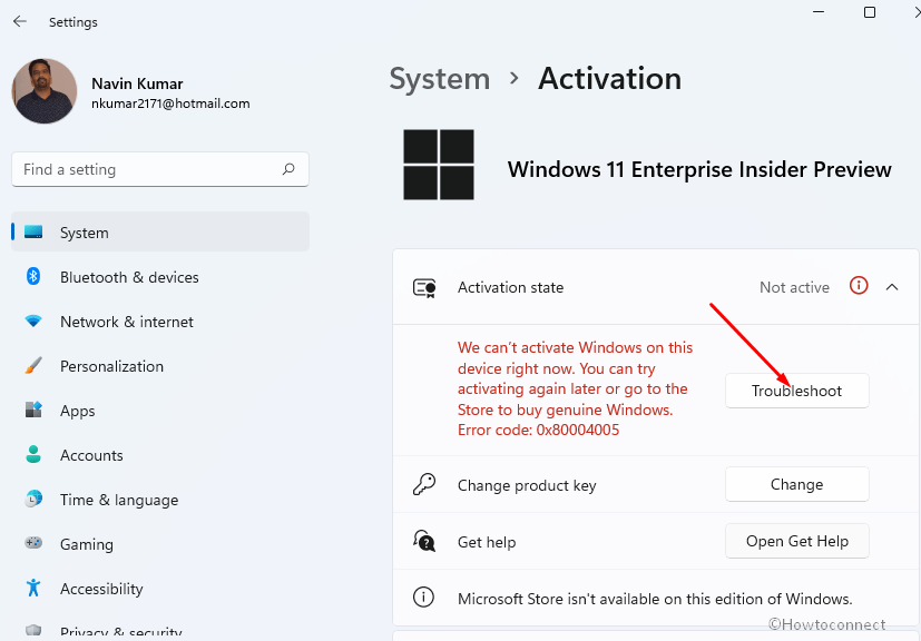 How to Fix Activation Error 0x803FABC3 in Windows 11 or 10