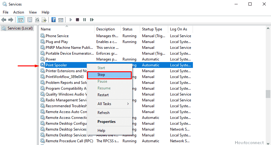 How to Fix Print Spooler keeps Stopping Windows 10 - Image 1