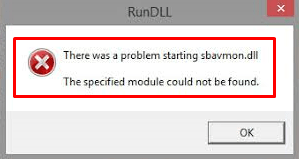 How to Fix Sbavmon.dll Error in Windows 10 Pic 1