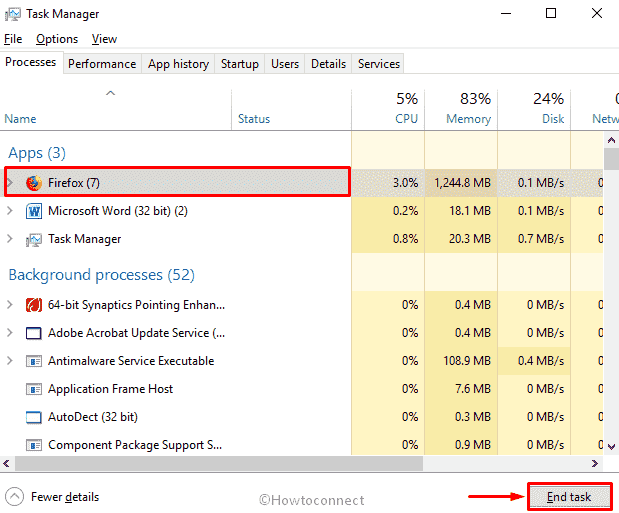 How to Force Close Unresponsive Program in Windows 11 or 10 image 1