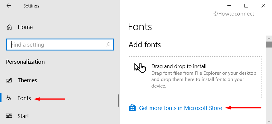 How to Install, Remove, Show, Hide Fonts Image 1