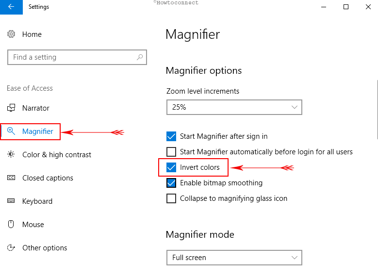 How to Invert Colors on Windows 10 Magnifier Pic 3