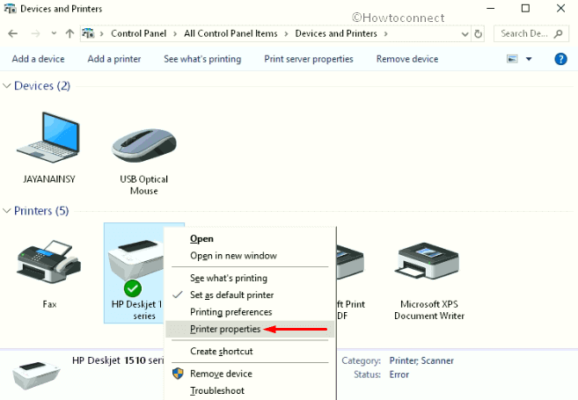 How to Find Printer's IP and MAC Address in Windows 10 or 11