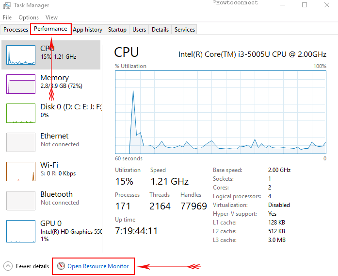 How to Launch Resource Monitor in Windows 10 From Task Manager Image 5
