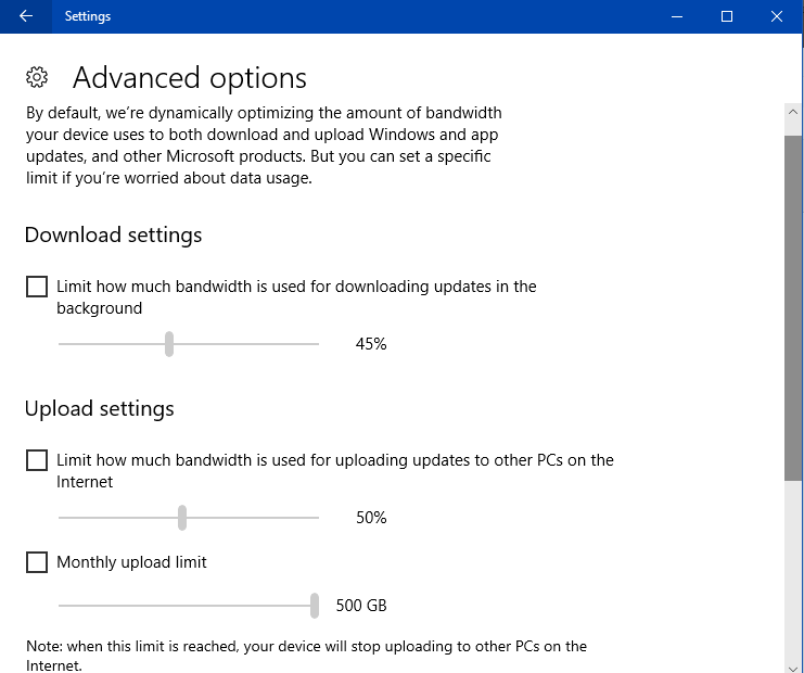 How to Limit Windows Update Bandwidth in Windows 10 Image 1