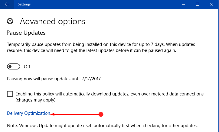 How to Limit Windows Update Bandwidth in Windows 10 Image 3