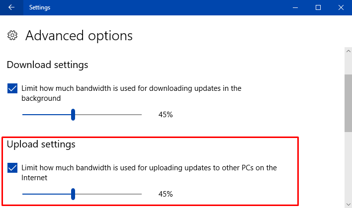 How to Limit Windows Update Bandwidth in Windows 10 Image 6