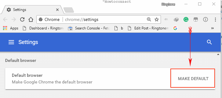 google chrome default browser google chrome default browser