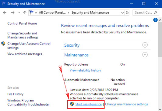 How to Customize Automatic Maintenance in Windows 11 or 10