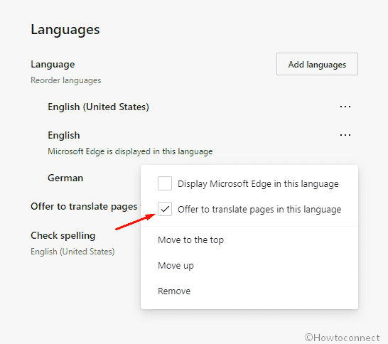 How to Never Translate in Microsoft Edge Chromium Browser - Image 2