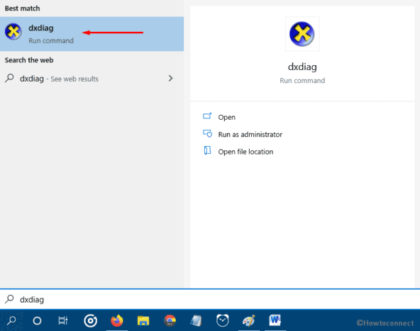 How to Open DirectX Diagnostic Tool in Windows 11 or 10