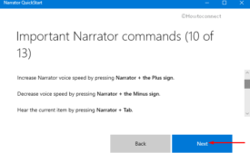 How to Open and Use Narrator QuickStart Guide in Windows 10 Pic 9