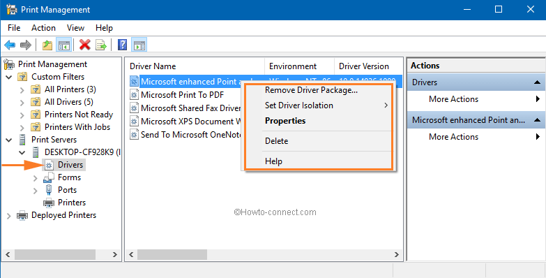 How to Open and Use Print Management in Windows 10 image 2