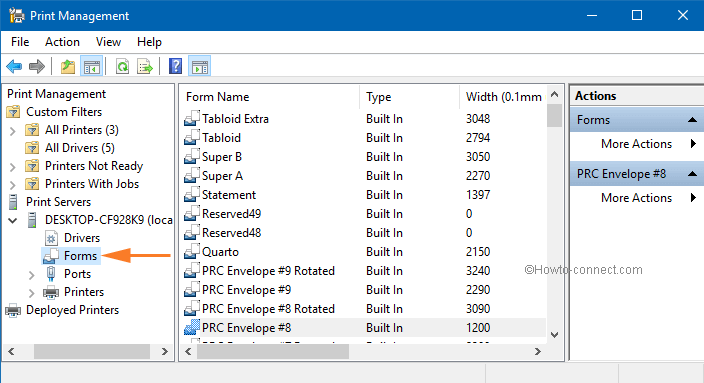 How to Open and Use Print Management in Windows 10 image 3