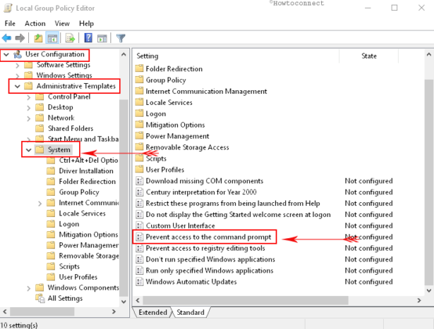 How to Permanently Disable Command Prompt in Windows 10