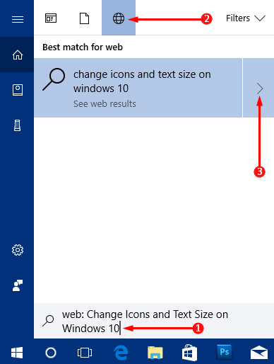 How to Preview Web Results in Cortana on Windows 10 image 1