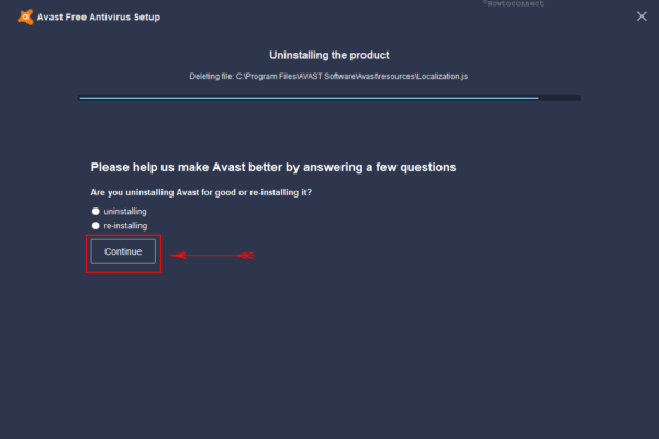 how to uninstall avast antivirus windows 7