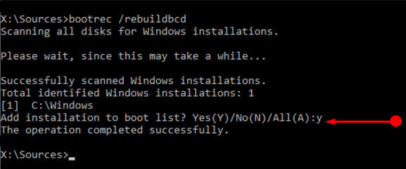 How to Rebuild Boot Configuration DataBCD on Windows 10 Pic 3
