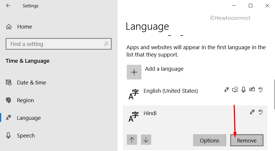 How to Reinstall Windows 10 Language Pack Image 1