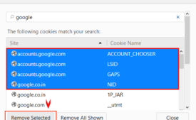 How to Remove Individual Cookies in Firefox in Window 10 Pic 3