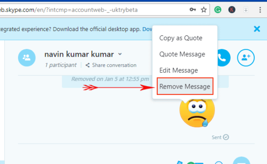 How to Remove Skype Chat History Pic 8