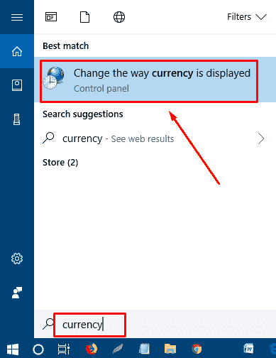 How to Reset Currency Format in Windows 10 image 1